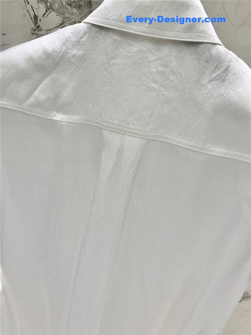 The R0w pleated acetate suit replica d&g clothing