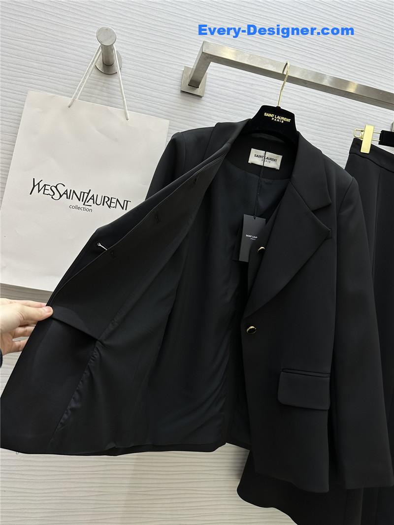 Y51 fake two-piece suit + skirt set replica d&g clothing