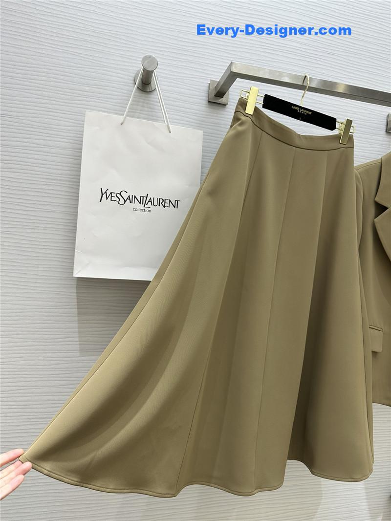 Y51 fake two-piece suit + skirt set replica d&g clothing