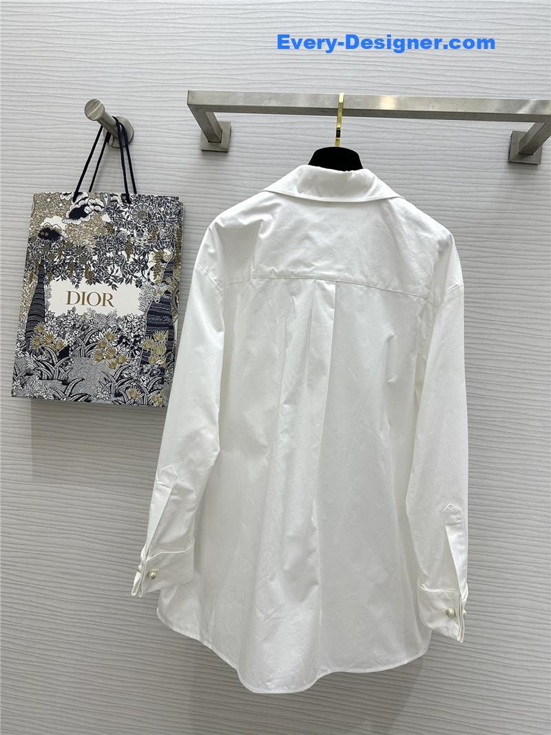 D10r pearl cuffs lapel shirt replica d&g clothing