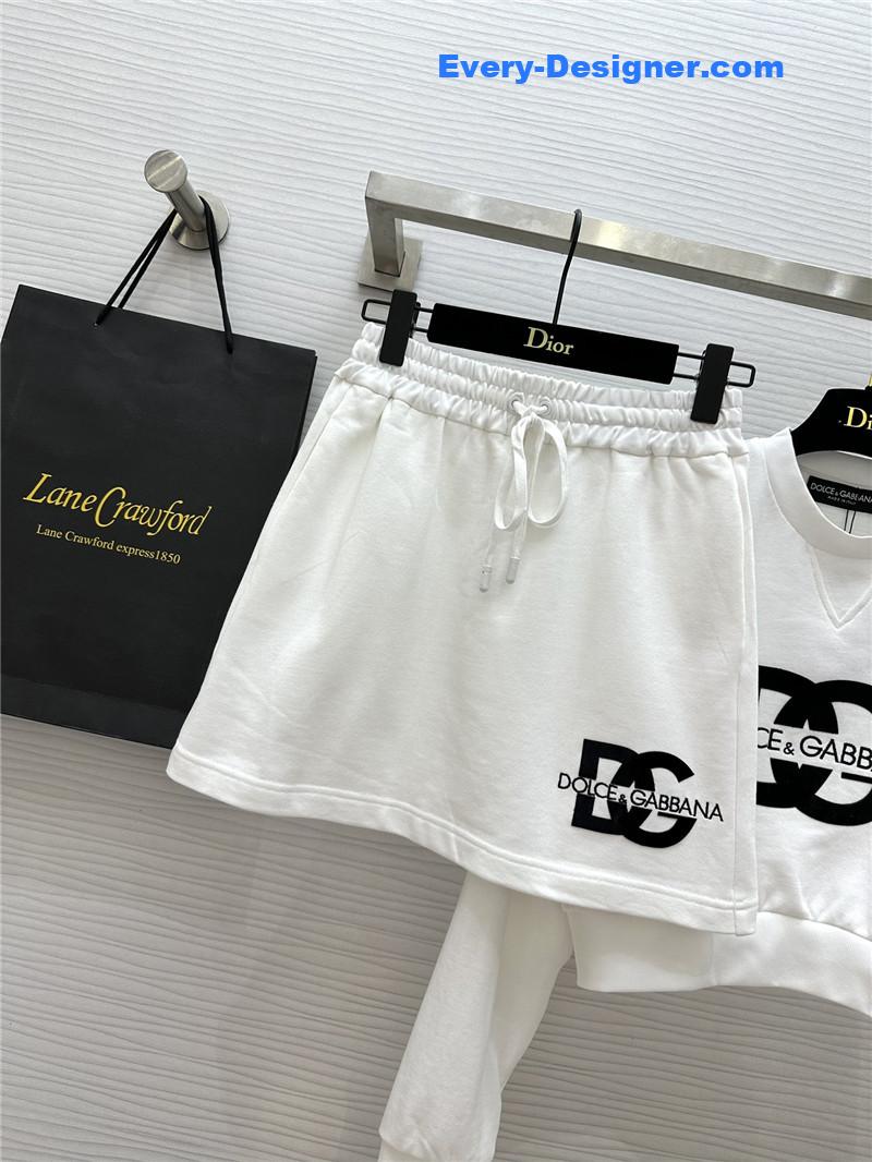 Dolce & Gabbana d&g letter decoration suit replica clothing sites