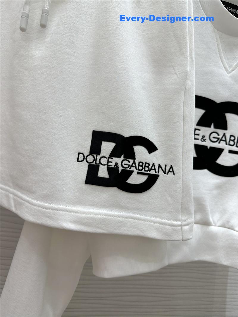 Dolce & Gabbana d&g letter decoration suit replica clothing sites