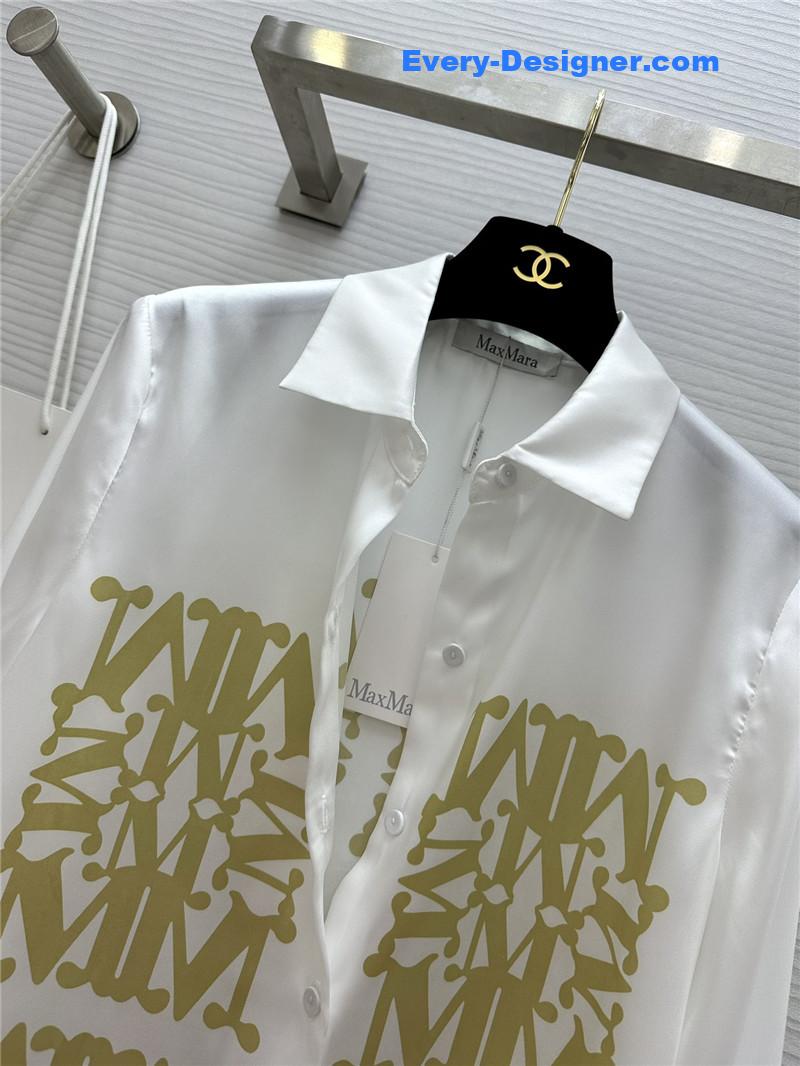 Vanitoo M letter print shirt replica d&g clothing