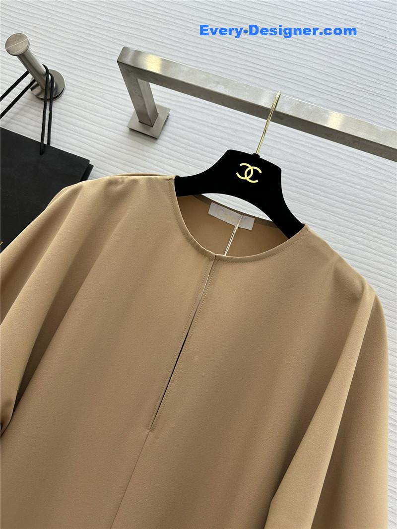 Chloé french cape dress replica designer clothes