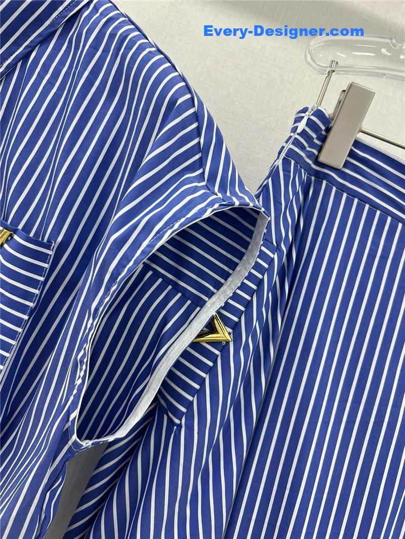 Va1e*ntin0 striped dress replica designer clothing websites