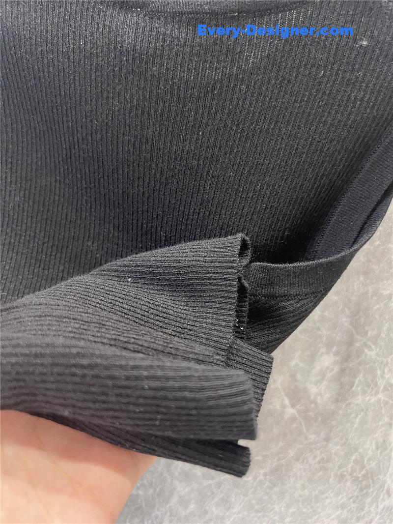 Y51 letter brooch knitted vest replicas clothes