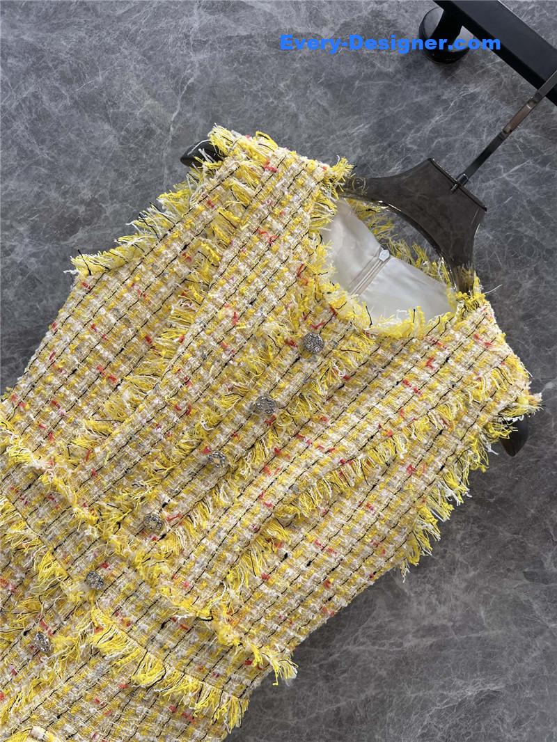 Ch**el woolen dress replica d&g clothing