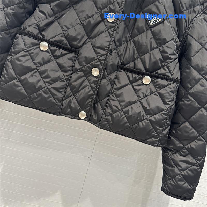 pra*a double-sided D1am0nd quilted padded jacket replicas clothes
