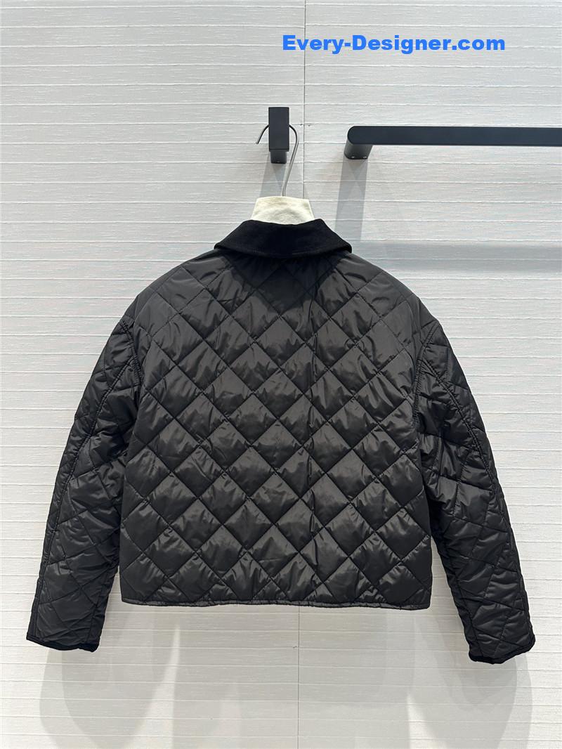 pra*a double-sided D1am0nd quilted padded jacket replicas clothes