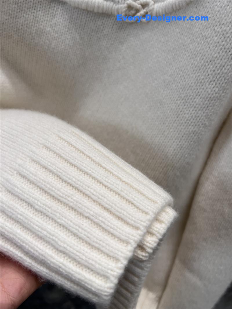 Pra*a knitted cashmere sweater replica clothing sites