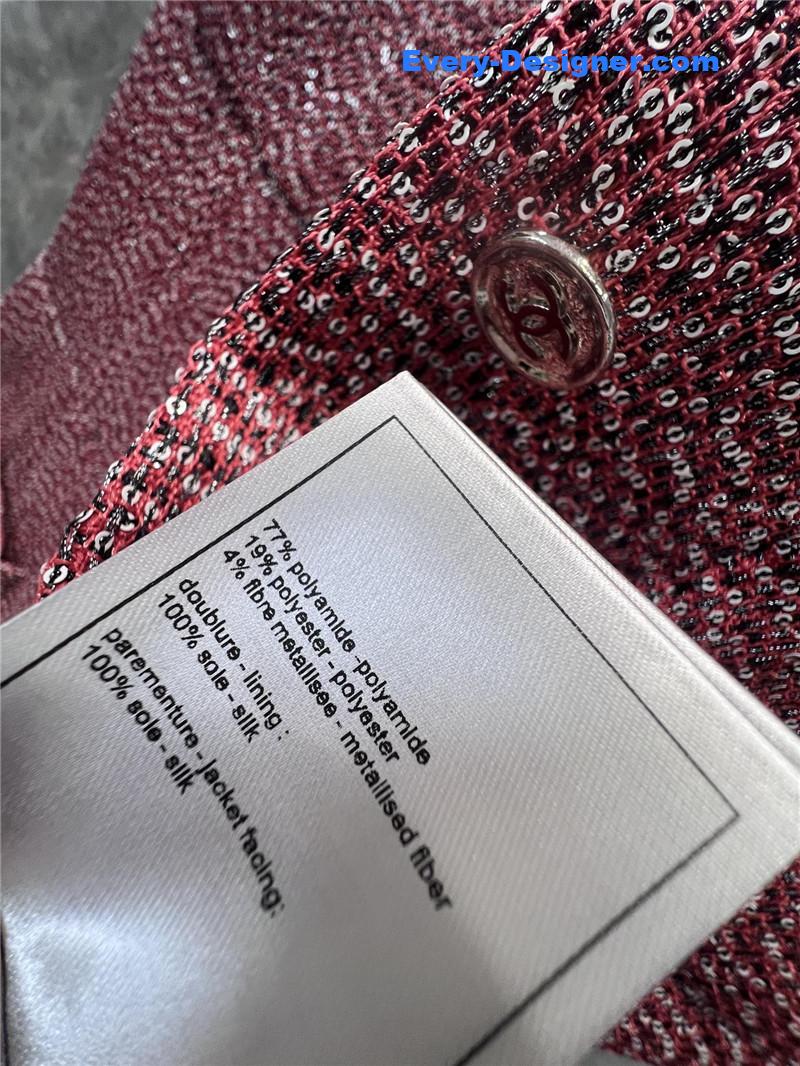 Ch**el silk lining vest jacket replica clothing