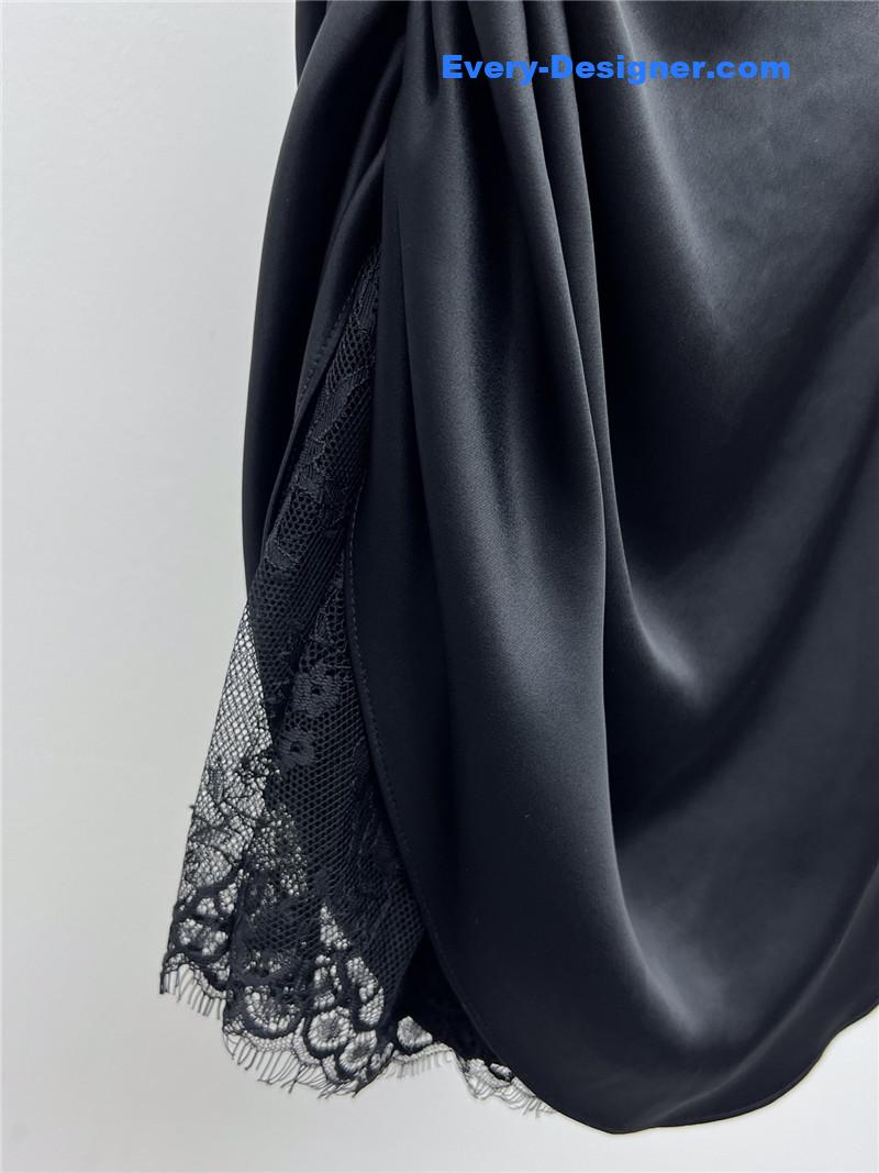 Y51 lace tube top dress replicas clothes