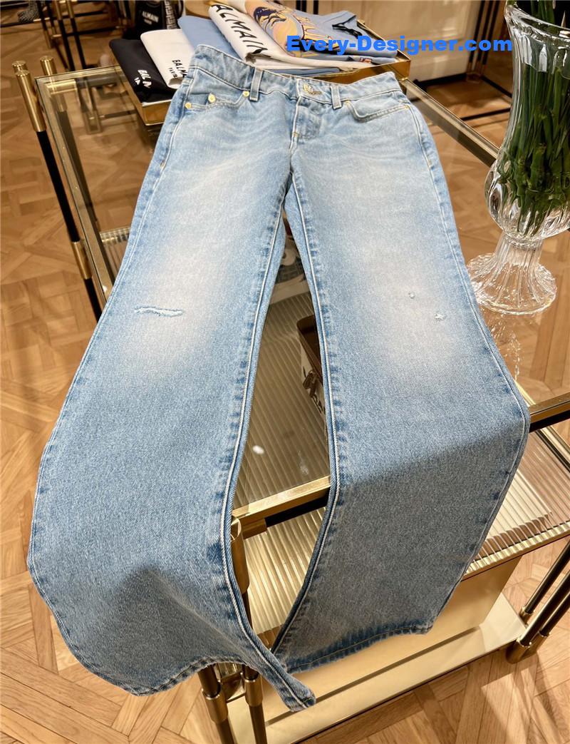 Balmain bootcut jeans replica d&g clothing