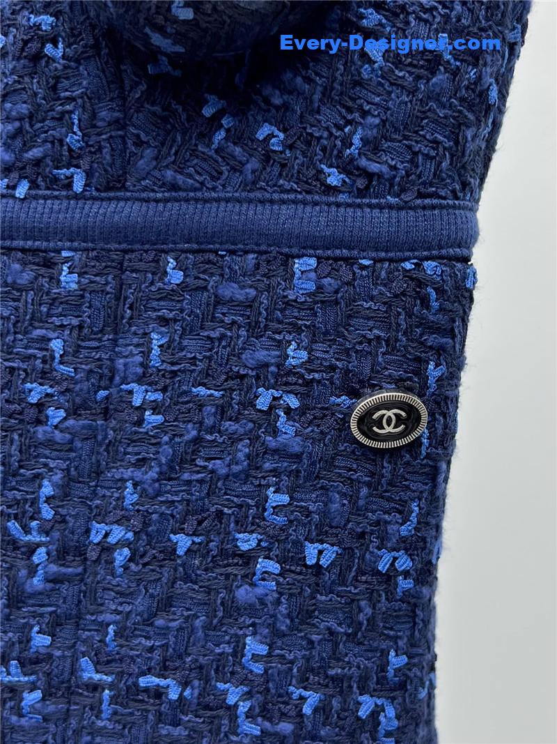 Ch**el tweed suspender dress replica clothes