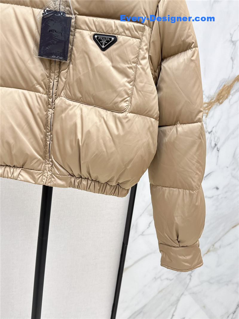 Pra*a bread short down jacket replica clothing sites