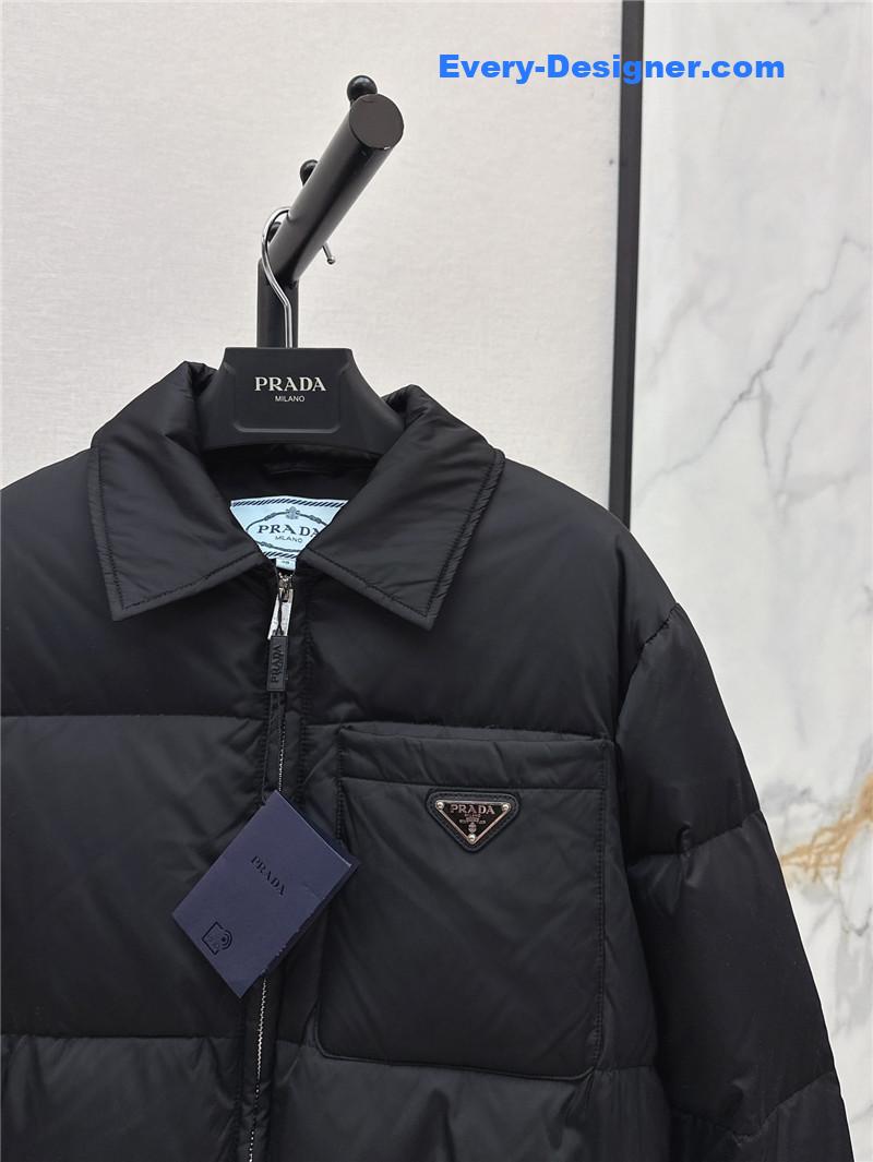 Pra*a bread short down jacket replica clothing sites