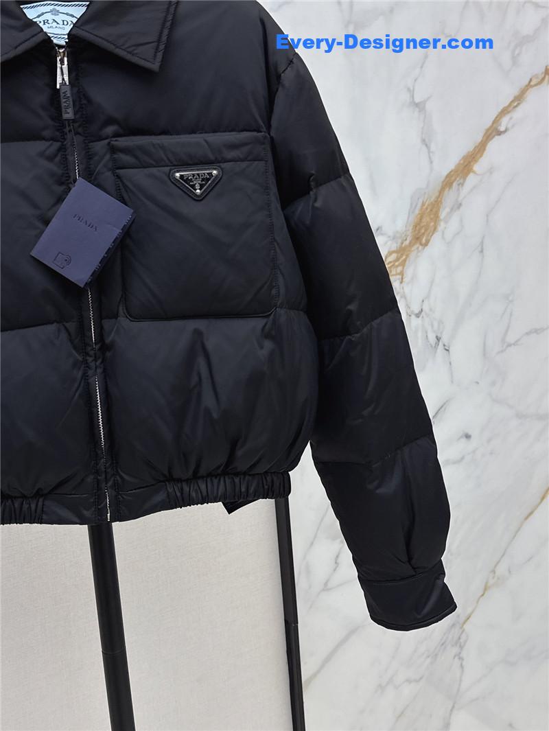 Pra*a bread short down jacket replica clothing sites