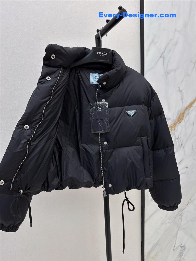Pra*a bread short down jacket replica clothing sites