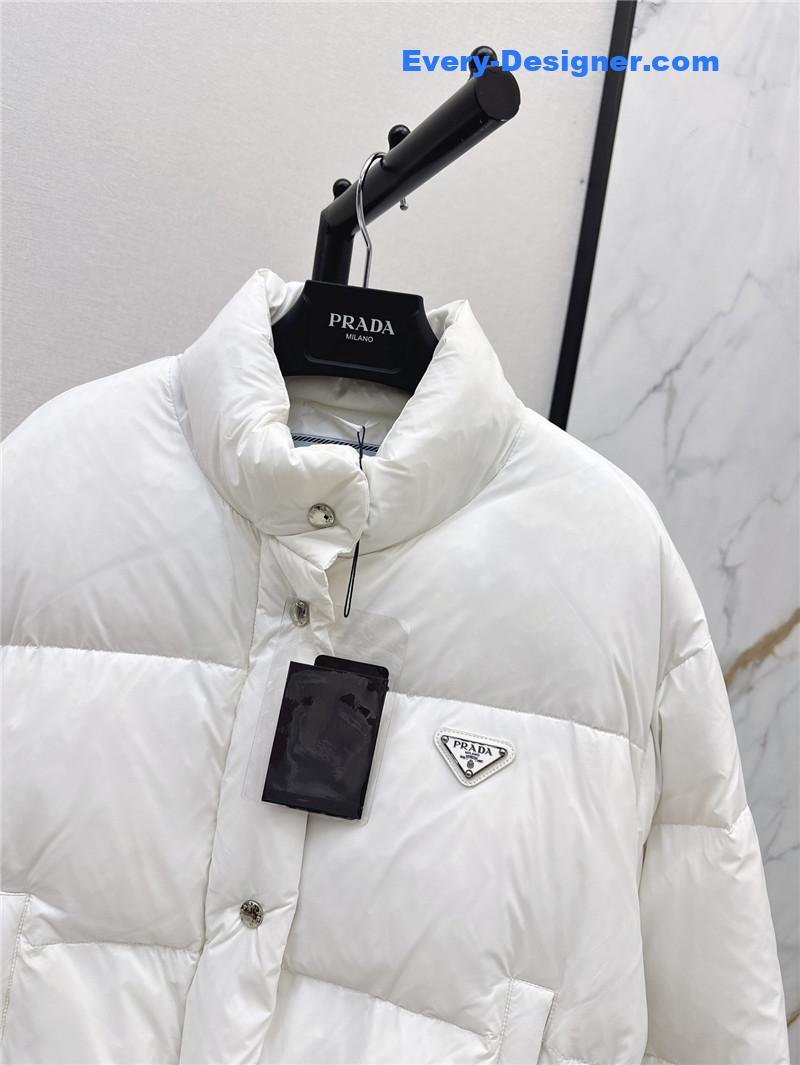 Pra*a bread short down jacket replica clothing sites