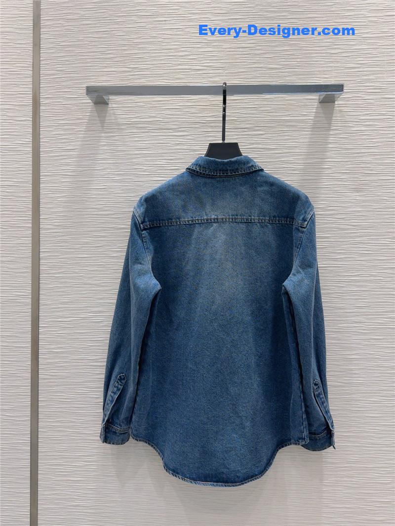 Va1e*ntin0 vintage denim shirt replica d&g clothing