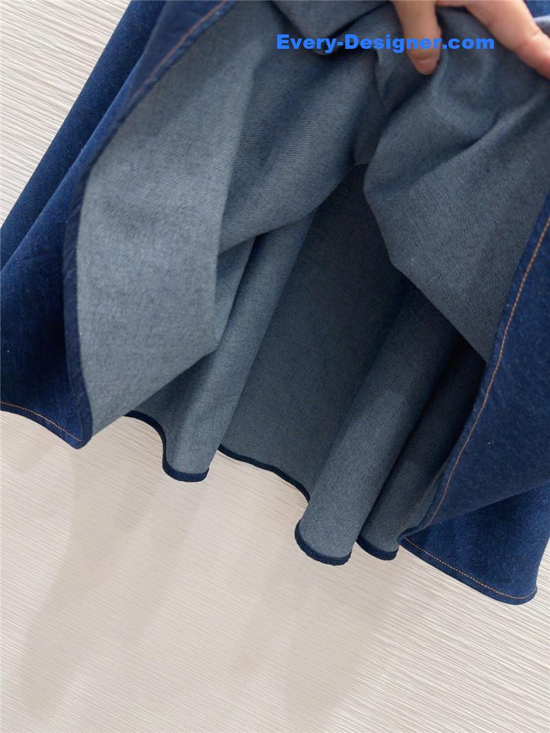 Gvc*1 denim skirt replica d&g clothing