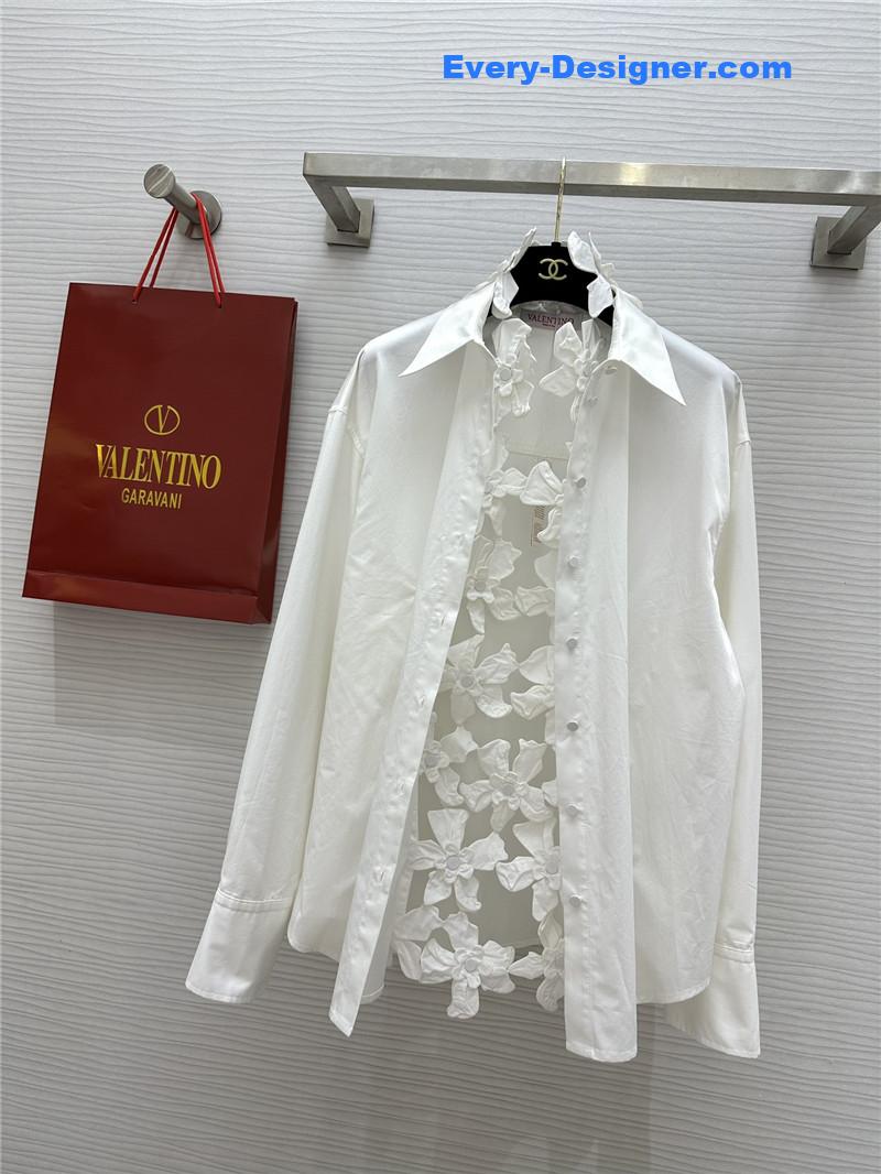 Va1e*ntin0 detachable two piece shirt replicas clothes