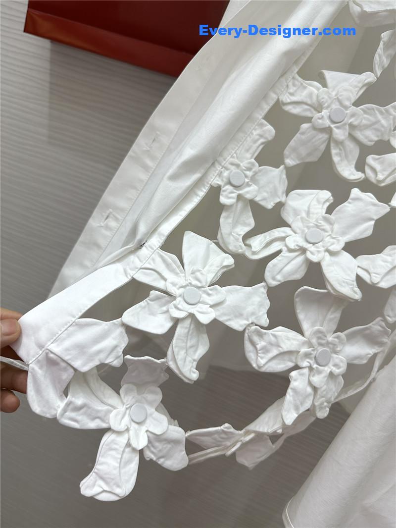 Va1e*ntin0 detachable two piece shirt replicas clothes