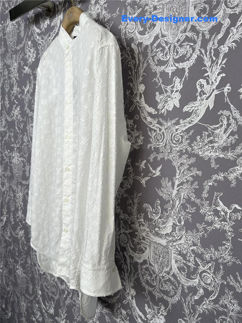 l0vis Vvtt0n lv jacquard long shirt replica d&g clothing