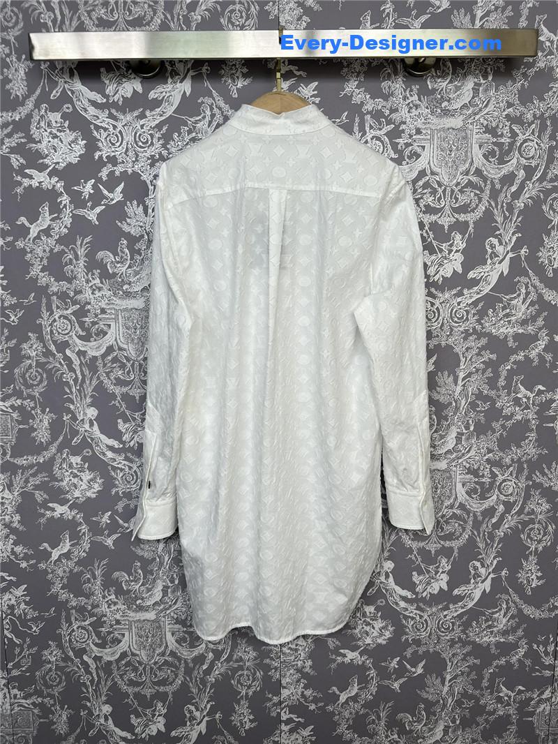l0vis Vvtt0n lv jacquard long shirt replica d&g clothing