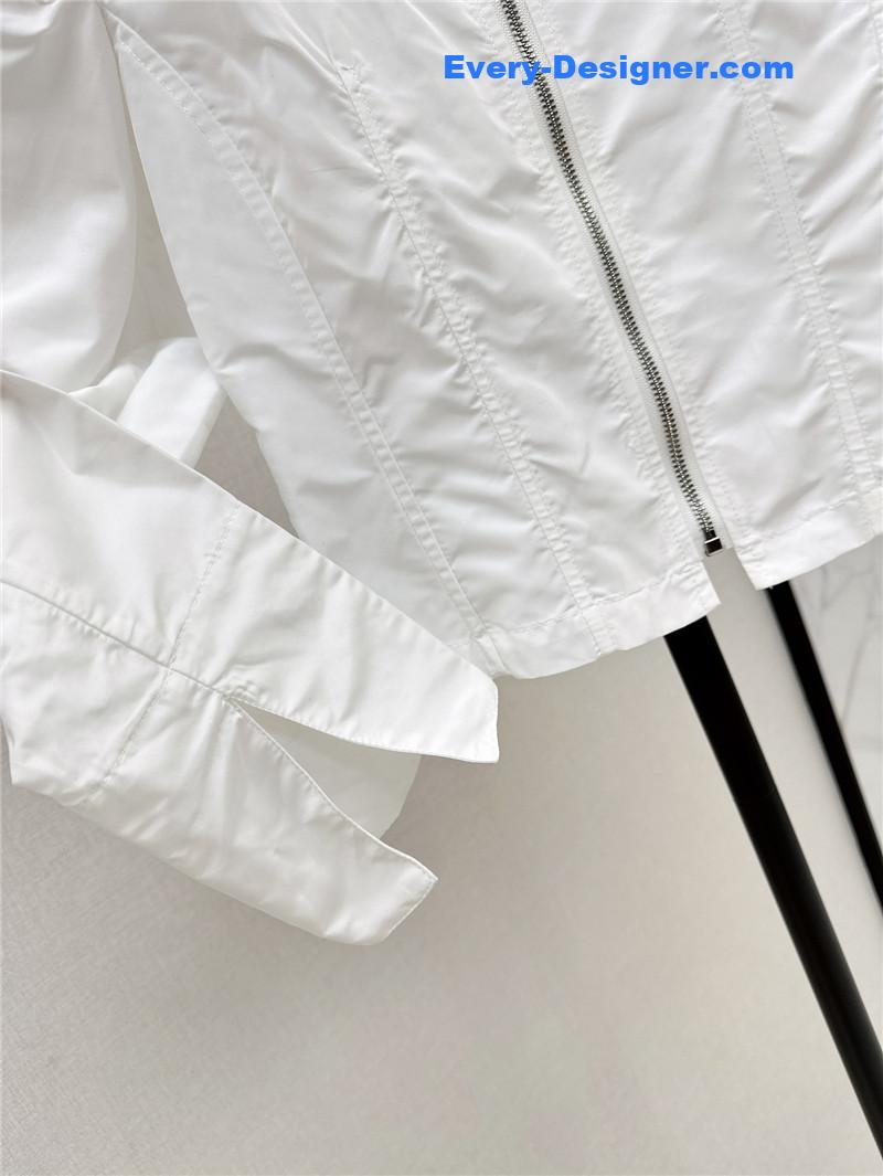 Pra*a mutton sleeve shirt replica clothing sites