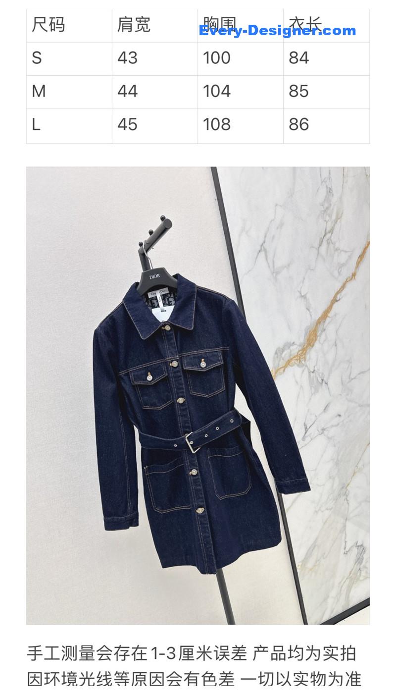 D10r monogram denim dress replica d&g clothing