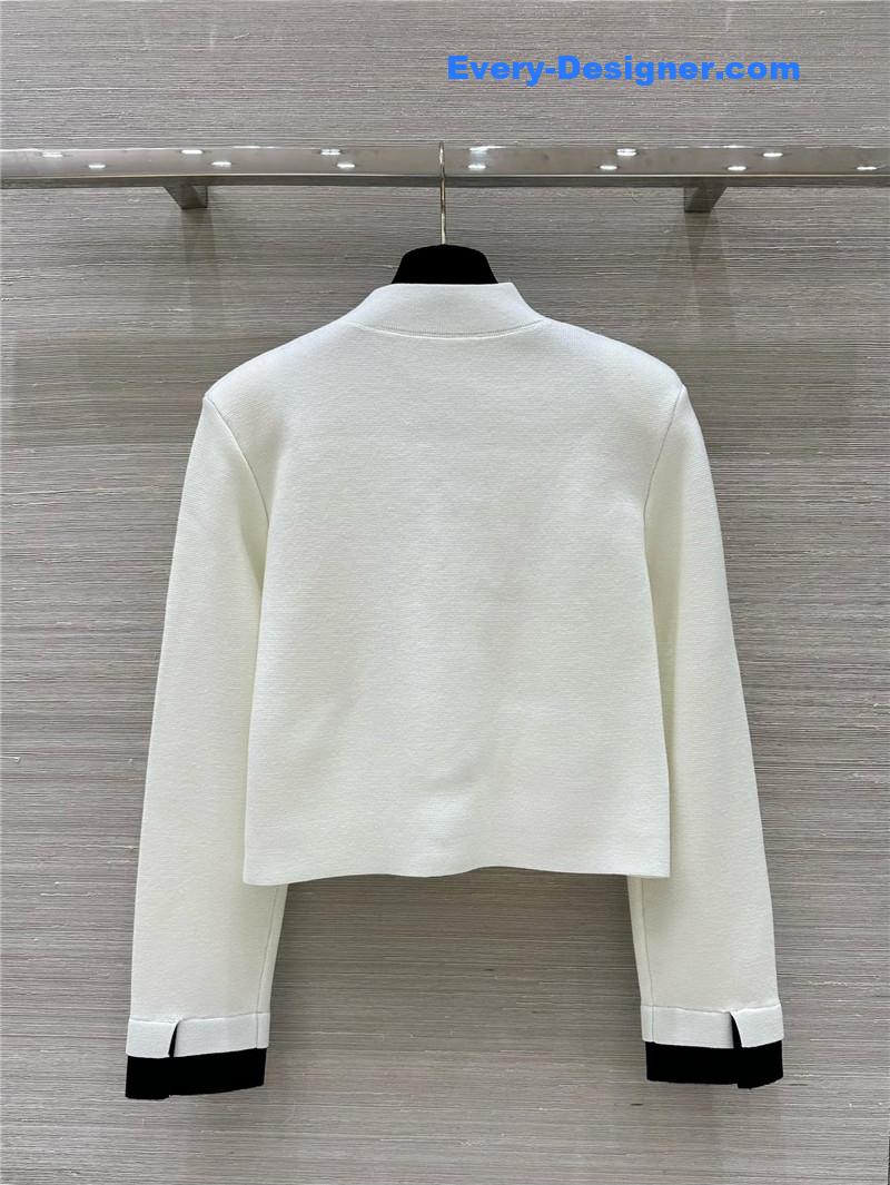 Ch**el v-neck cardigan replica clothing sites