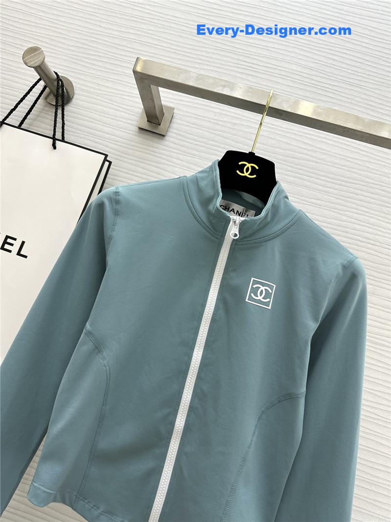 Ch**el yoga sun protection jacket replica d&g clothing