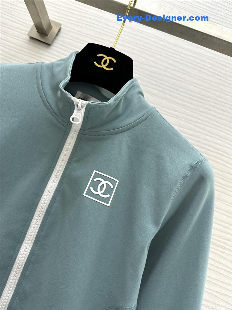 Ch**el yoga sun protection jacket replica d&g clothing