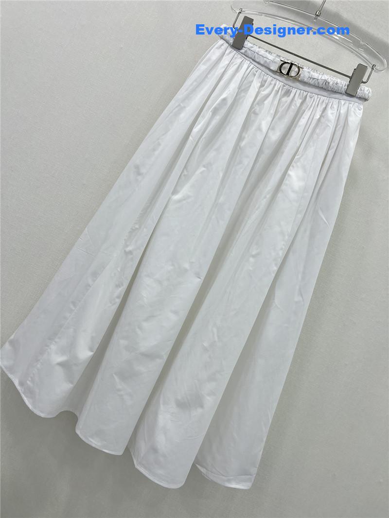 D10r solid maxi skirt replica d&g clothing