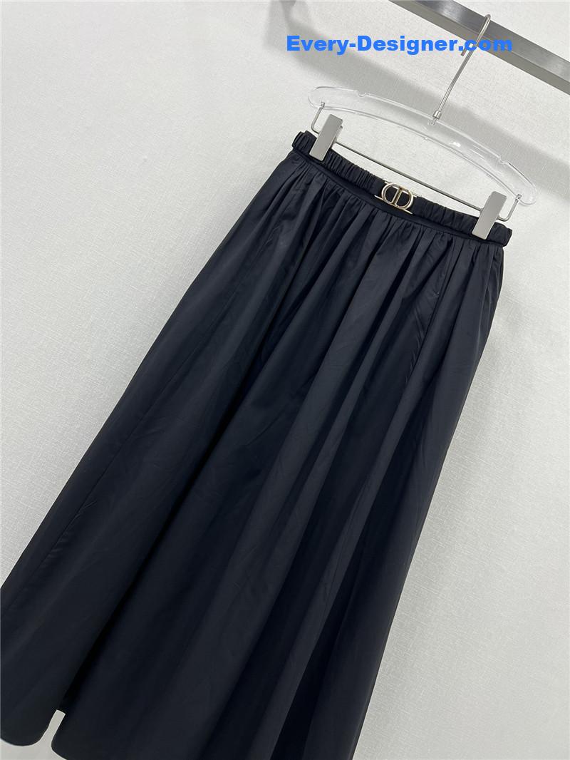 D10r solid maxi skirt replica d&g clothing