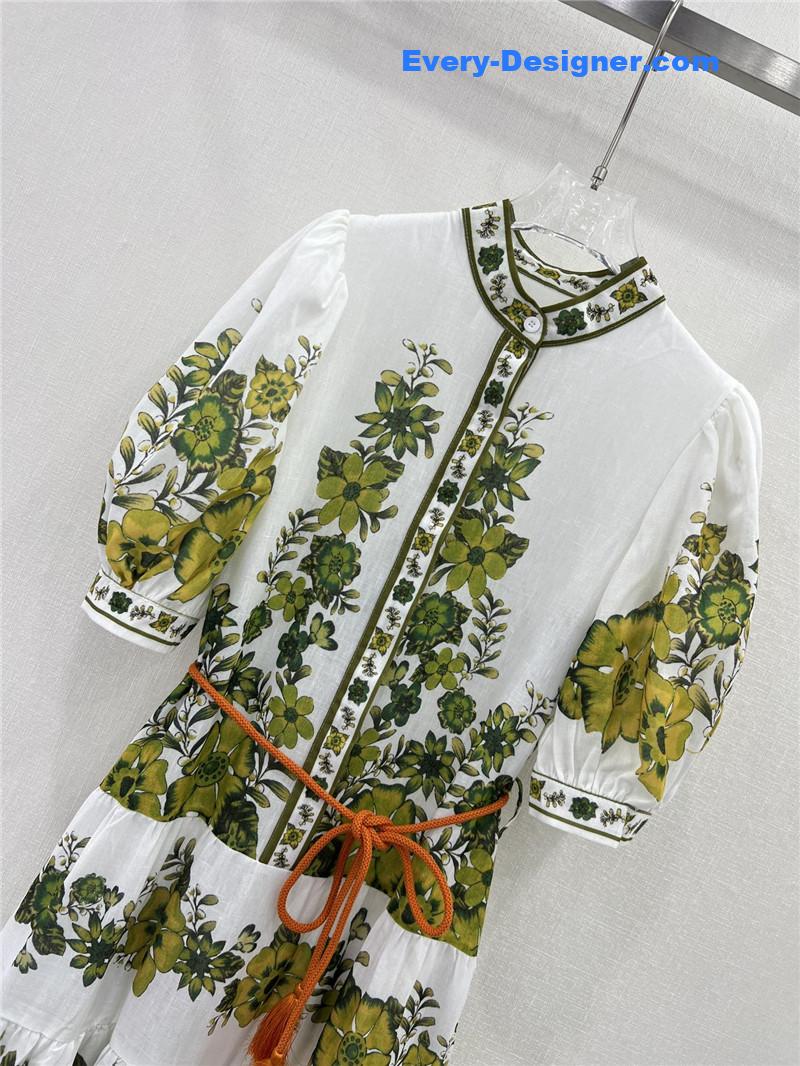 zimm palace style fashion flower dress replica clothes