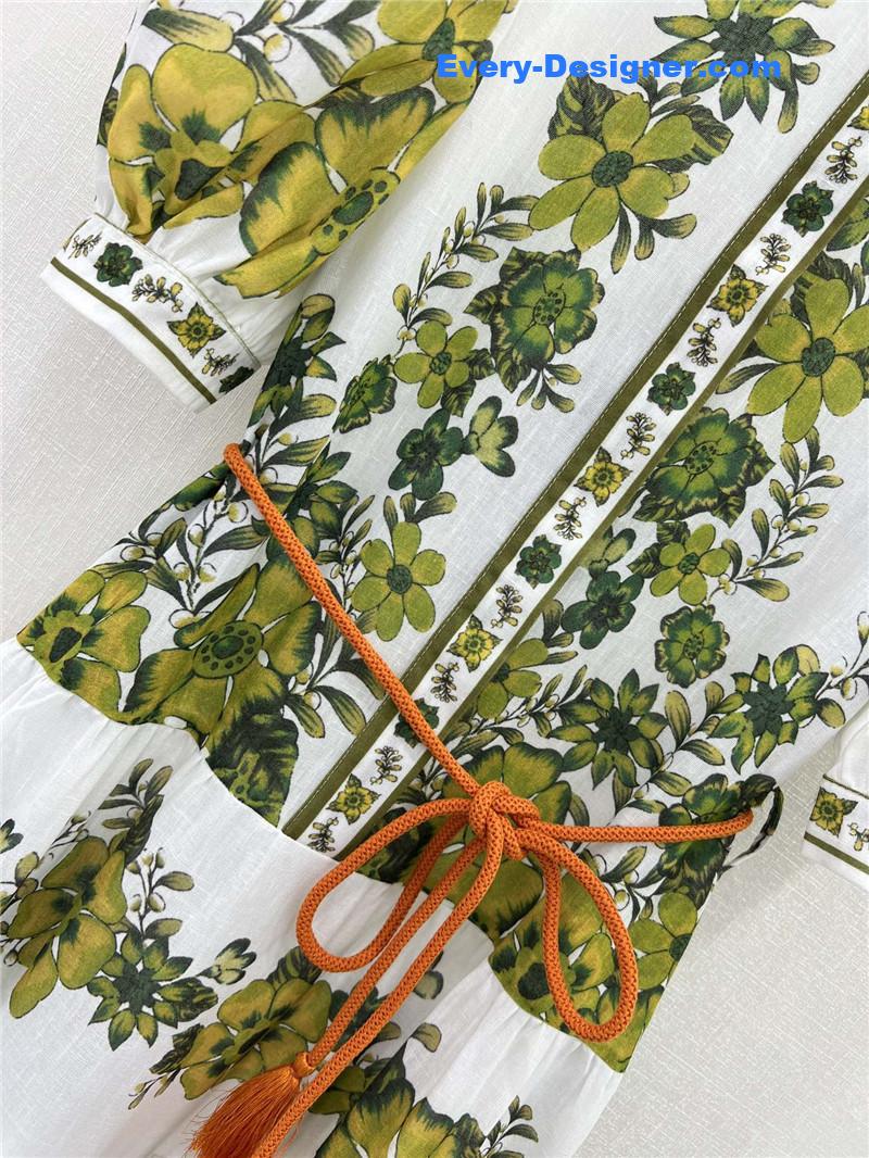 zimm palace style fashion flower dress replica clothes