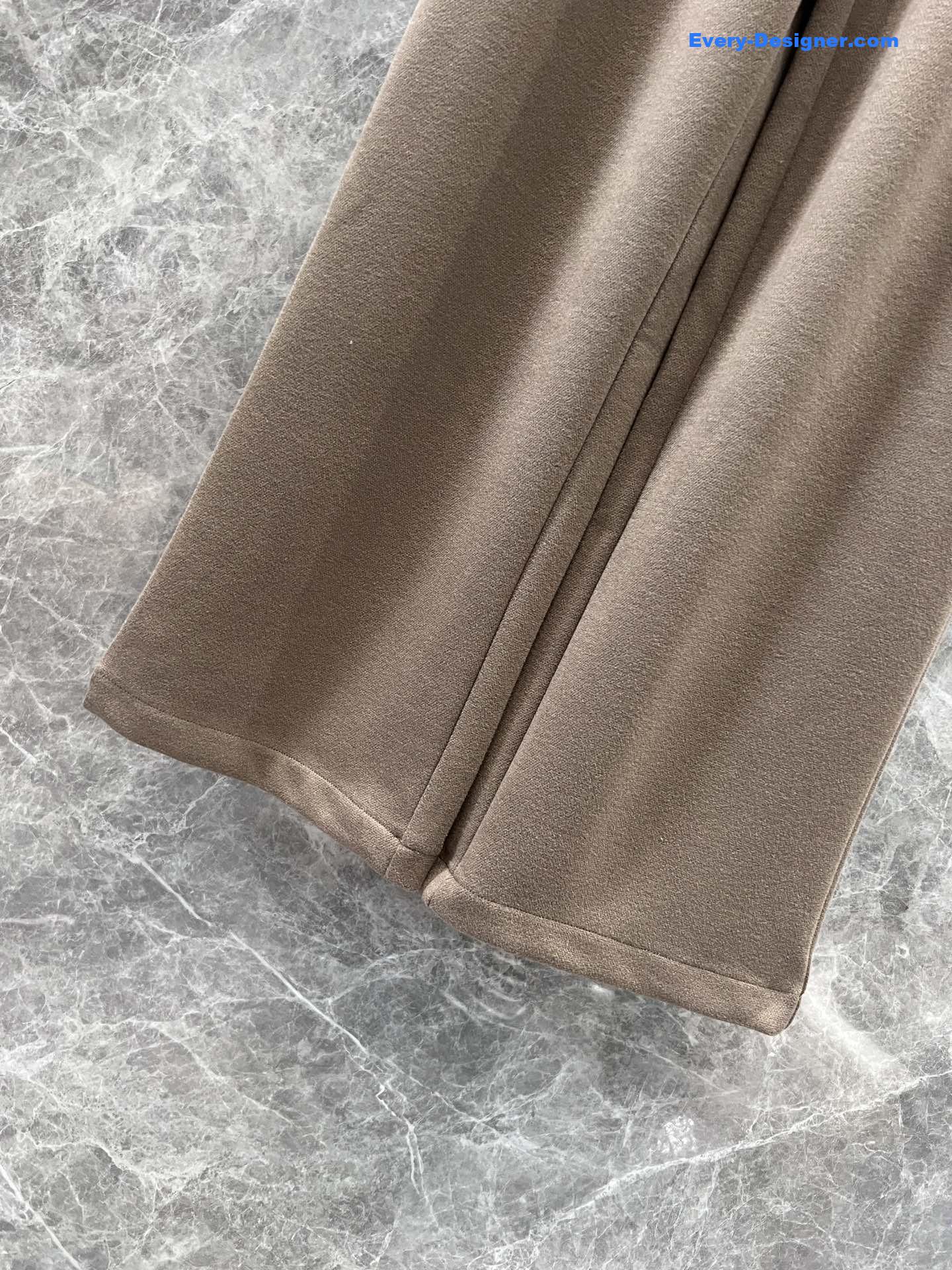 Ch**el straight wide-leg pants