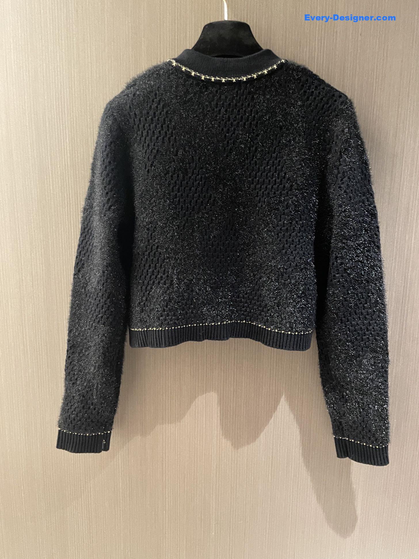 Versace Medusa Cropped Cardigan