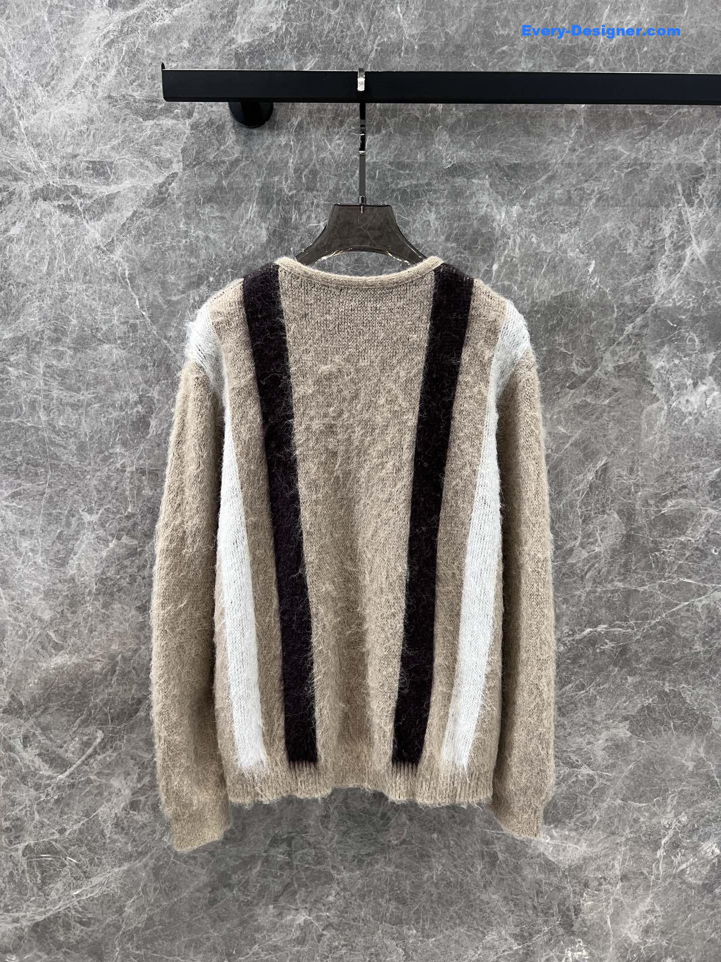 Ce1i*e brushed mohair cardigan