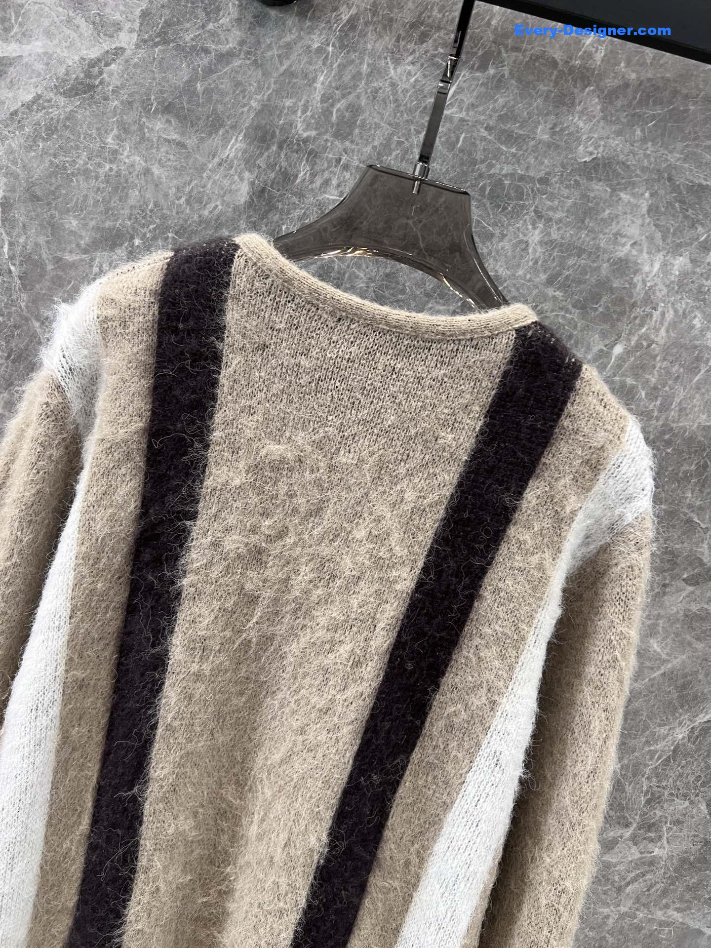 Ce1i*e brushed mohair cardigan