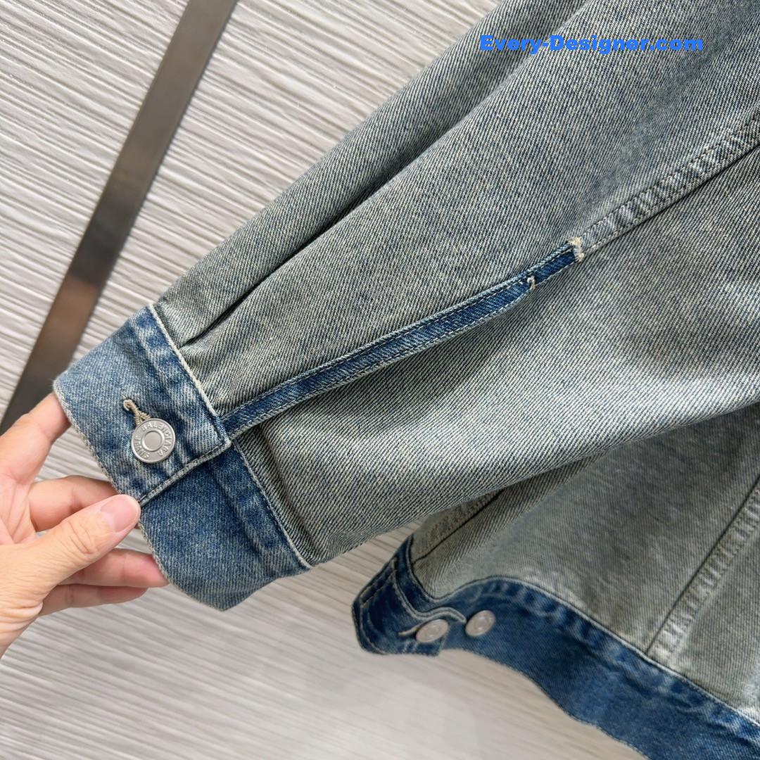 Ba1en*iaga denim jacket