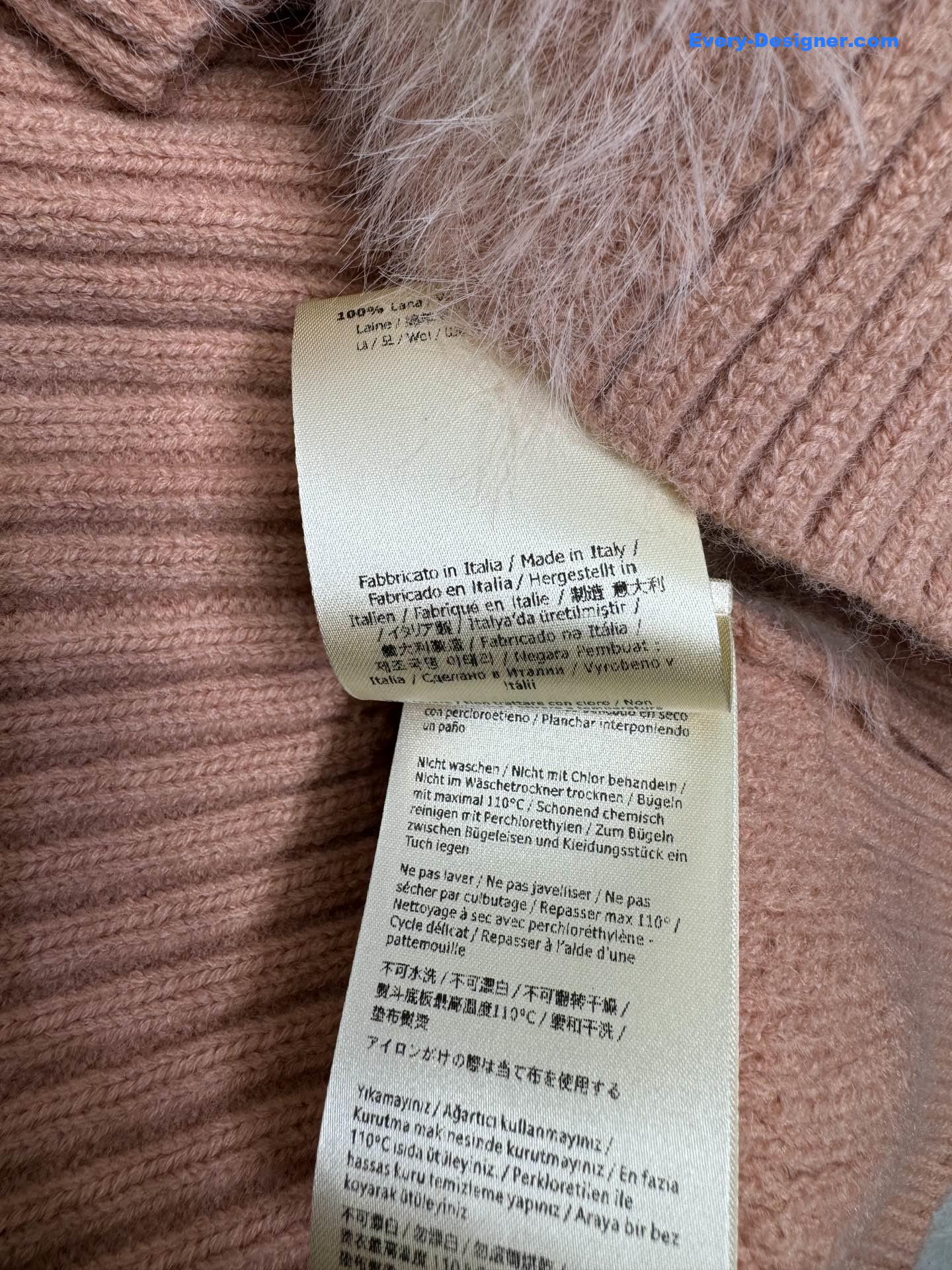 F**di ff zip-up bomber jacket pink