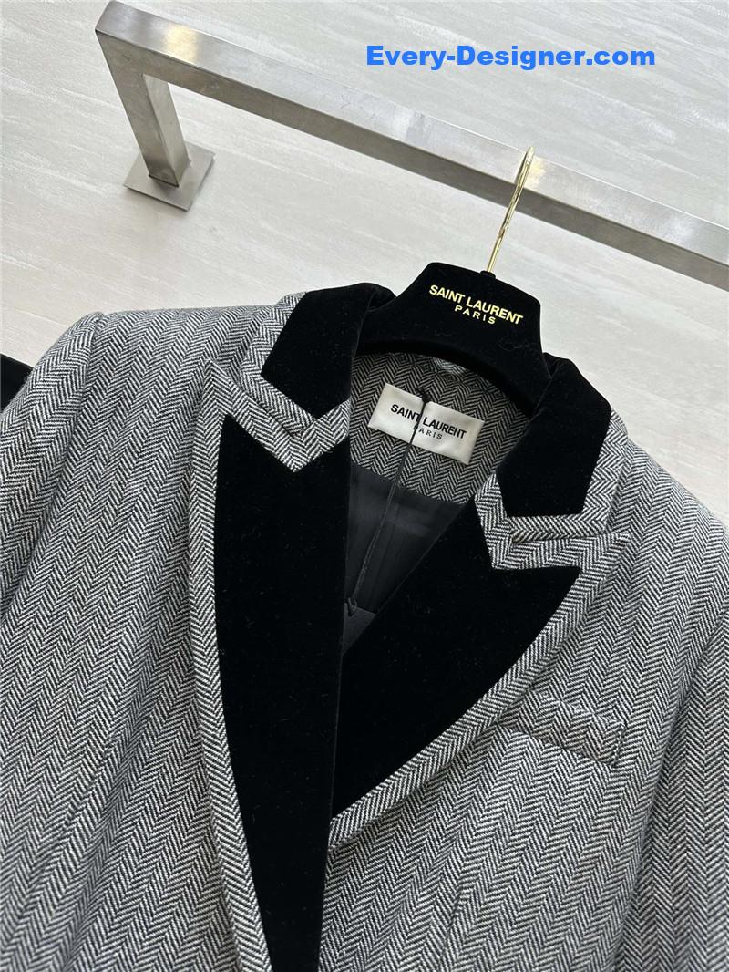 Y51 lapel suit jacket
