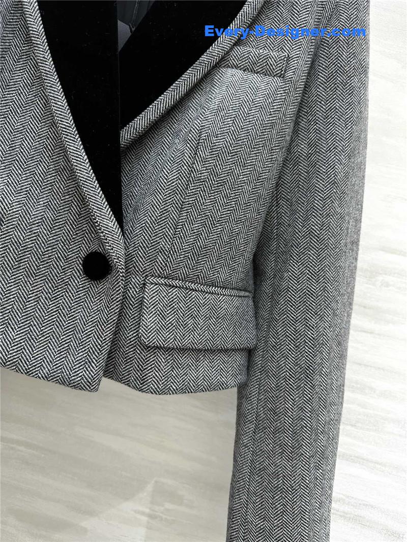Y51 lapel suit jacket