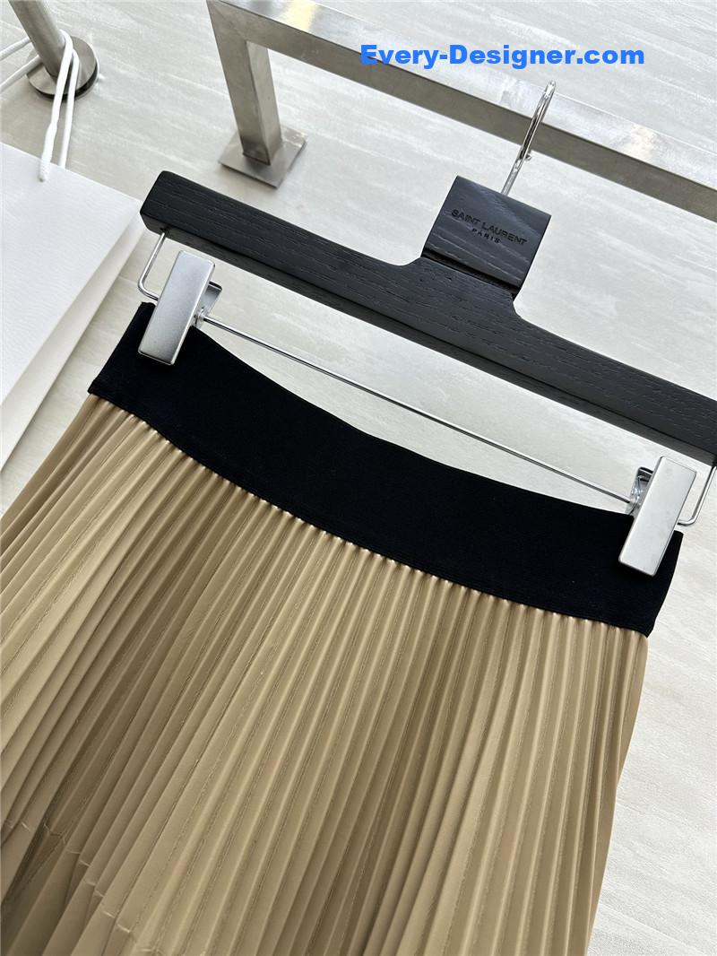 D10r high waist leather skirt