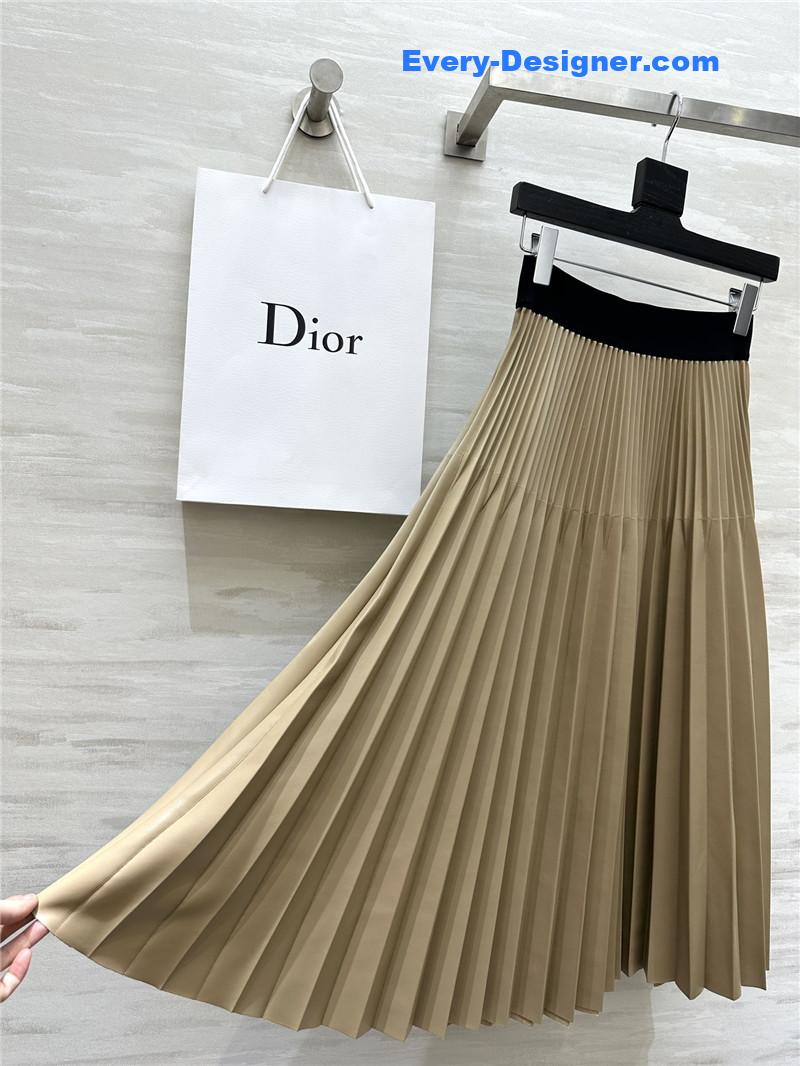 D10r high waist leather skirt