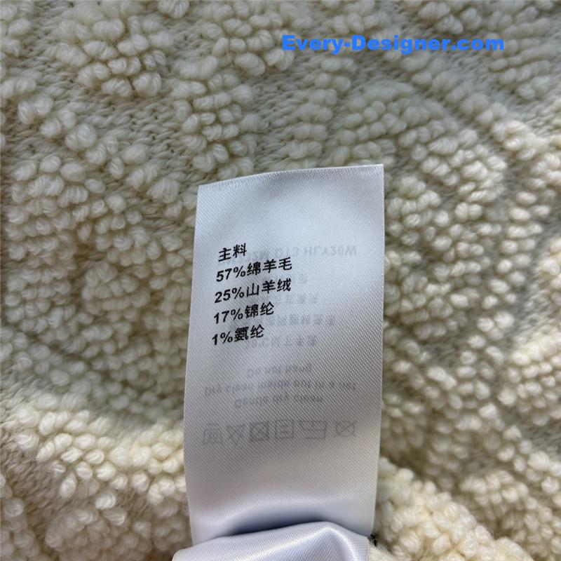 LV Blend Monogram Knit Jacket