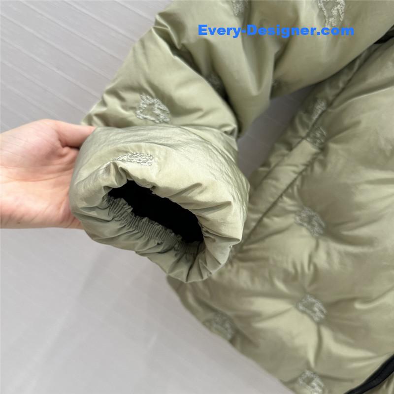 Bv*b*rry embossed down jacket